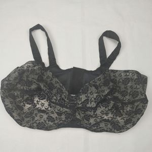 Vintage 50s Edith Lances Lace Sheer Bra
